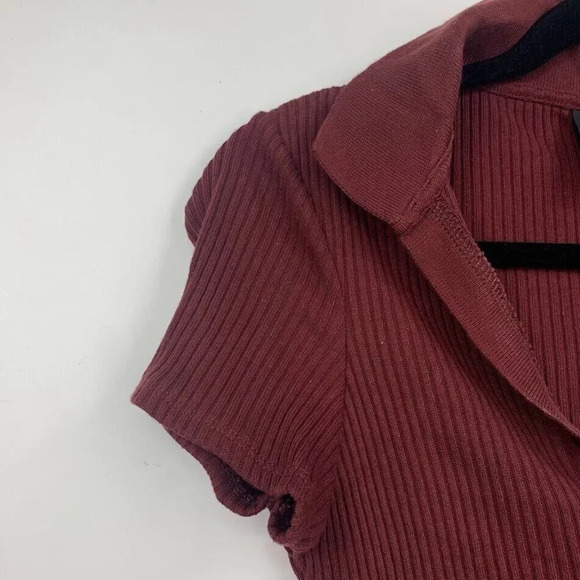 iets Fran’s Women's Ribbed Polo Mini Dress Urban Outfitters Size M NWT - Picture 7 of 10